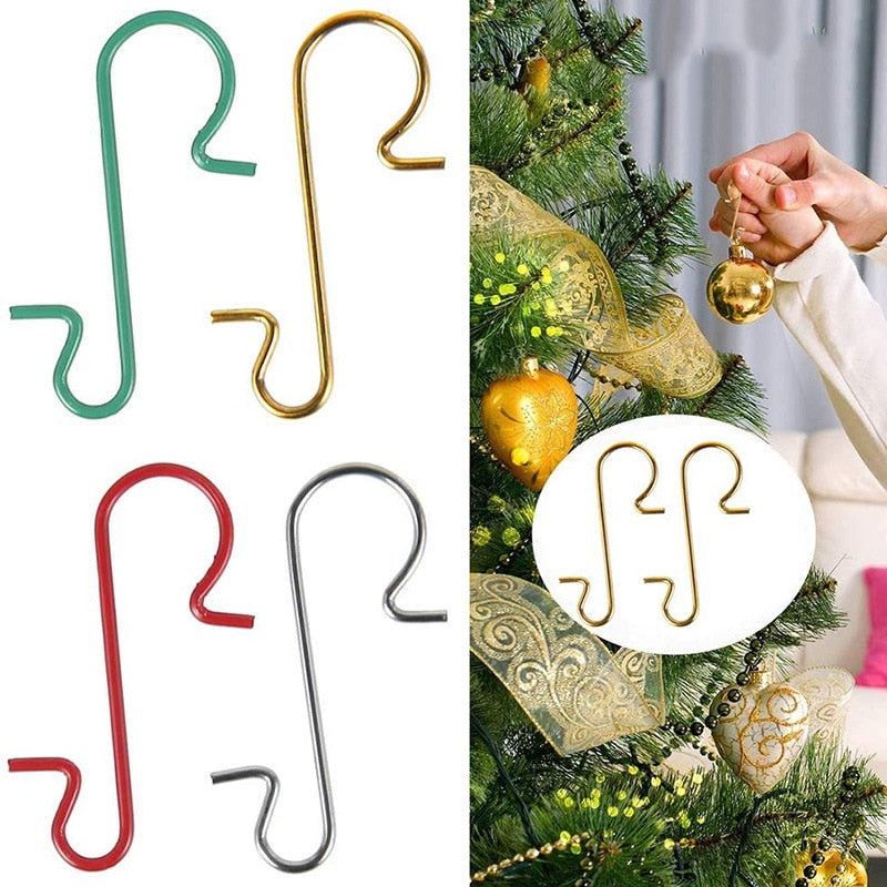 Christmas Ornament Metal S-Shaped Hooks