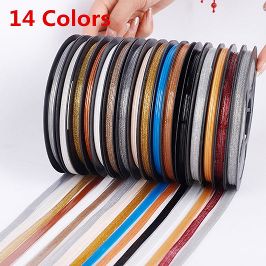 6M Self-adhesive Gap Tape Mildew proof Decorative Strip Stickers Room Floor