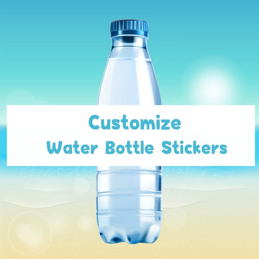 Customize Water Bottle Label Water Bottle