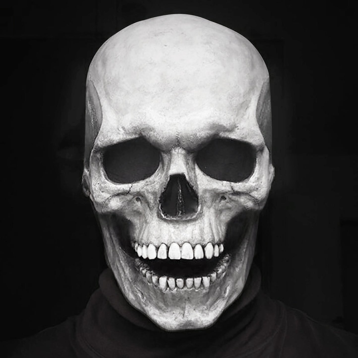 Full Head Skull Mask Skeleton Mask Halloween Costume Horror Evil