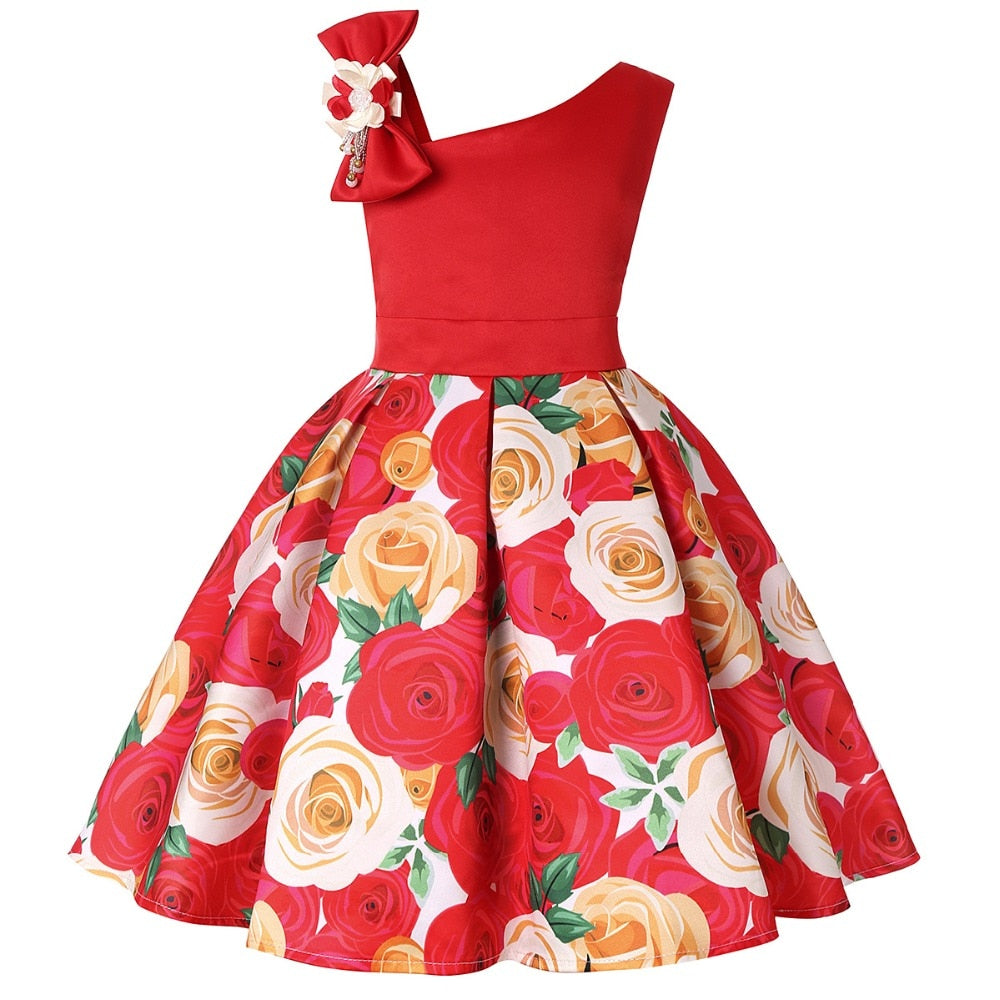 Flower Dresses for Girls Christmas kids