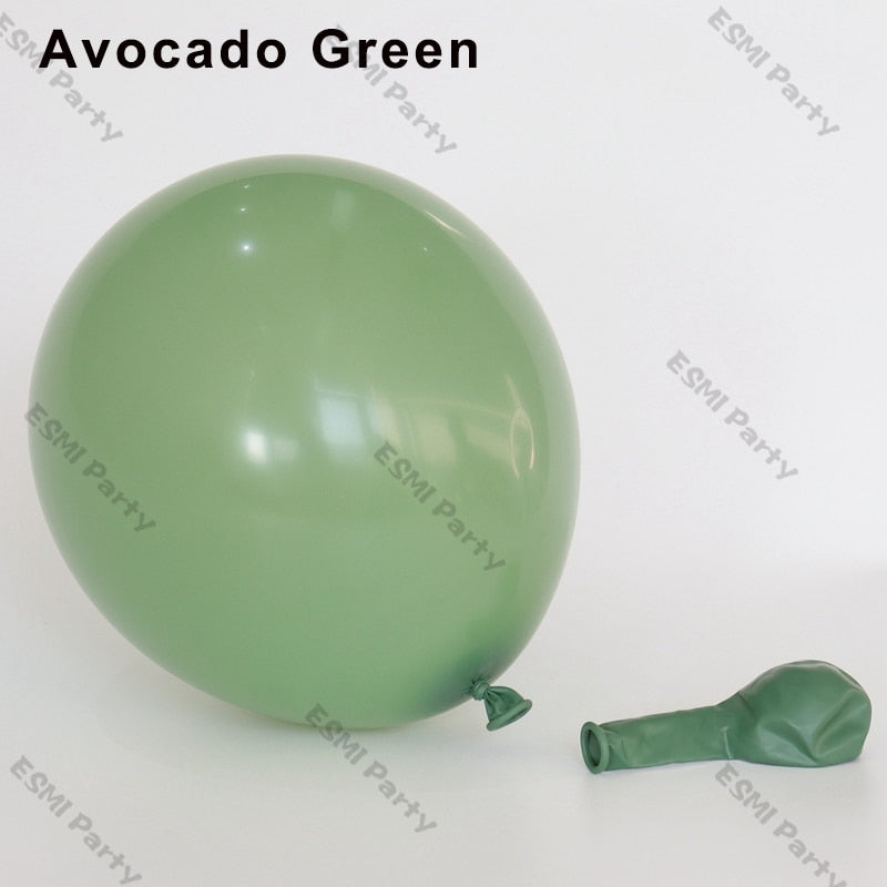 Sage Green Balloons Garland DIY Decoration