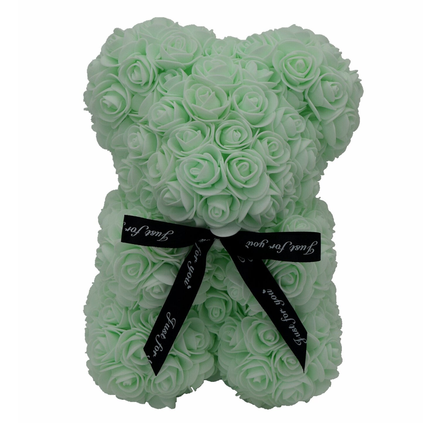 Rose Bear Artificial PE Foam Flower Teddy