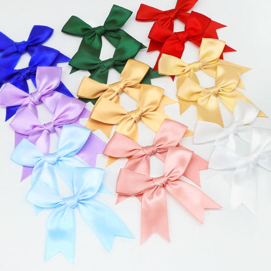 Satin Ribbon Bows Knot Craft Bows Flower Gift Tie