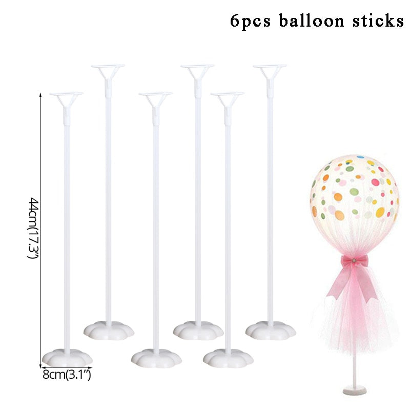 Balloons Stand Balloon Holder Column Confetti