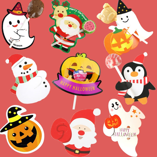 20/50Pieces Christmas Halloween Candy Package