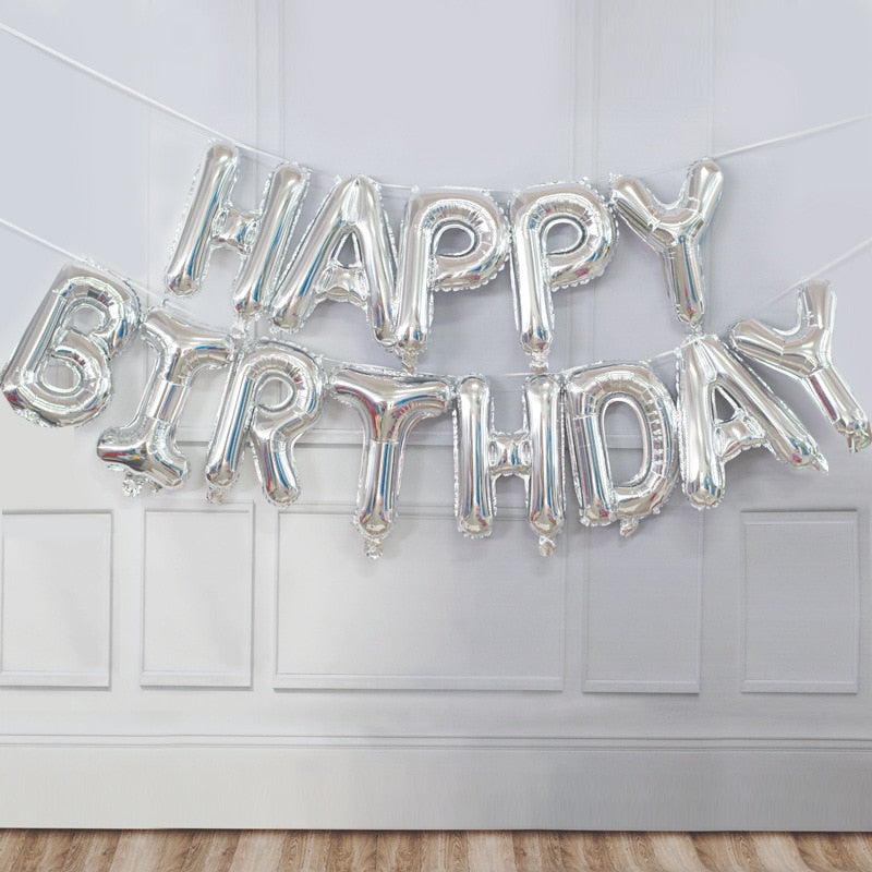 Happy Birthday Balloons Party Supplies Decoration