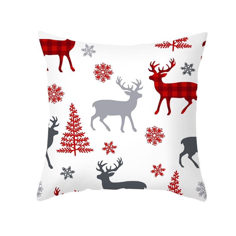 45cm Merry Christmas Cushion Cover Pillowcase