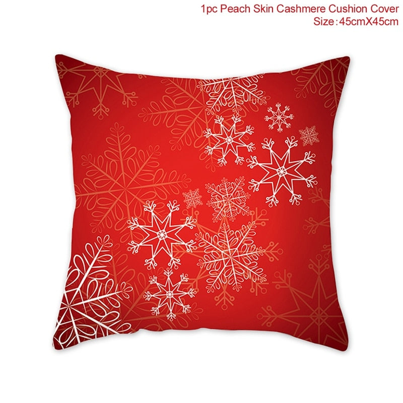 Christmas Cushion Cover Santa Claus Ornament