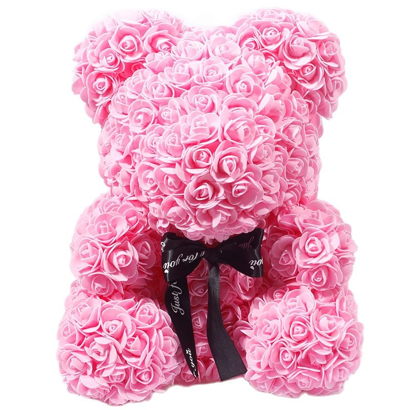 Teddy Rose Bear Artificial Flowers Rose Bear