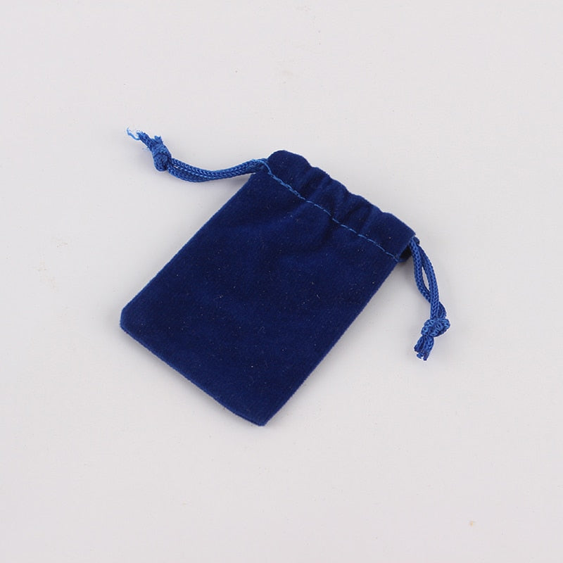 Jewelery Velvet Drawstring Pouch Soft Fabric Package