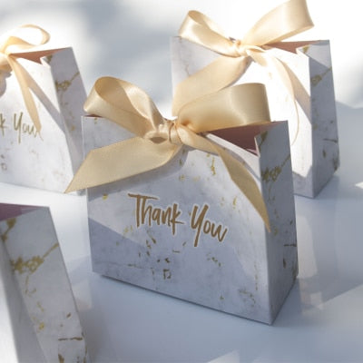 Thank You Party Favor Gift Box wedding candy box