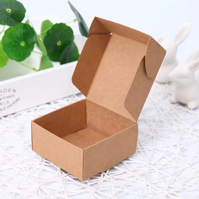 Gift Boxes White/Brown/Black Paper Small Box