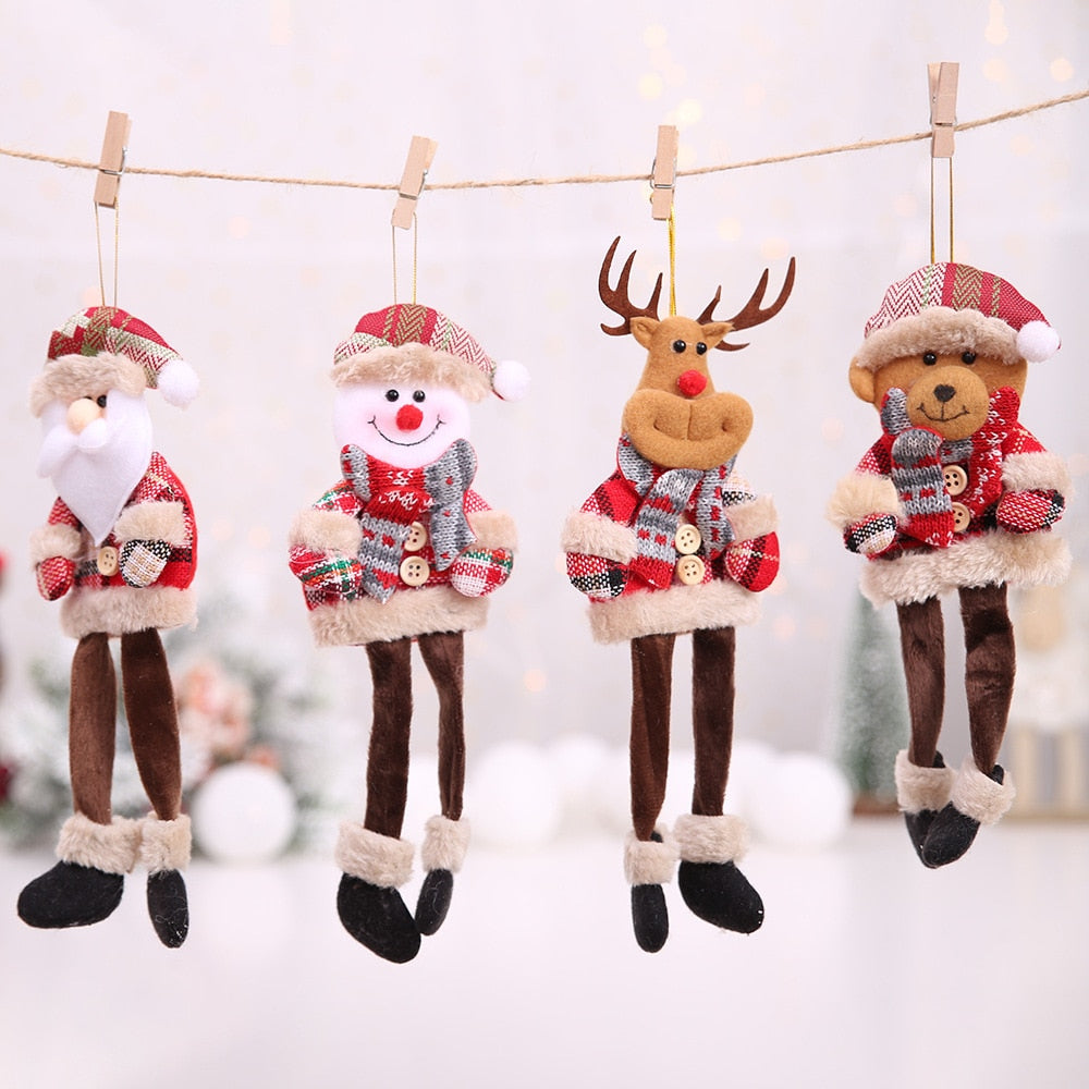 New Year Cute Christmas Dolls Santa