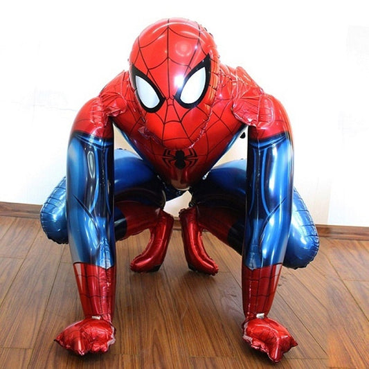 3D Foil Spiderman Balloons Iron Man Birthday Party