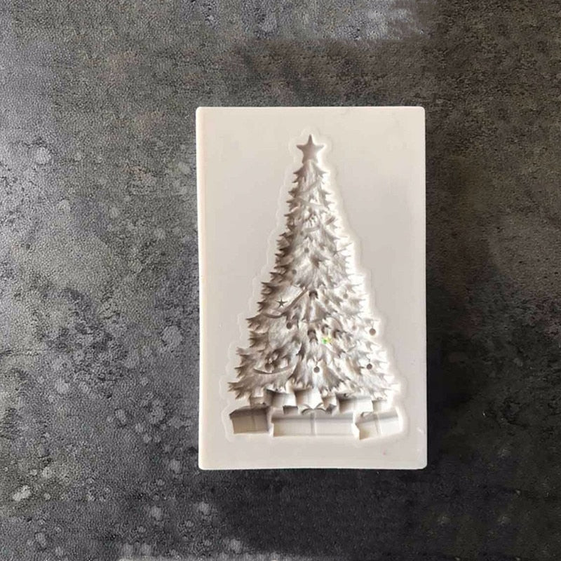 Christmas Tree Shape Silicone Mold DIY Epoxy