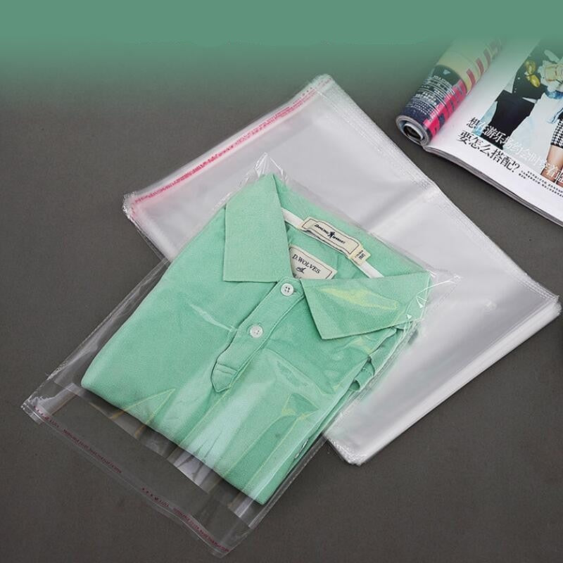 Clear Apparel Bags Self Seal Plastic Bags