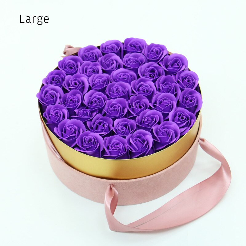 Creative Valentine Day Gift Soap Flower Hug Bucket