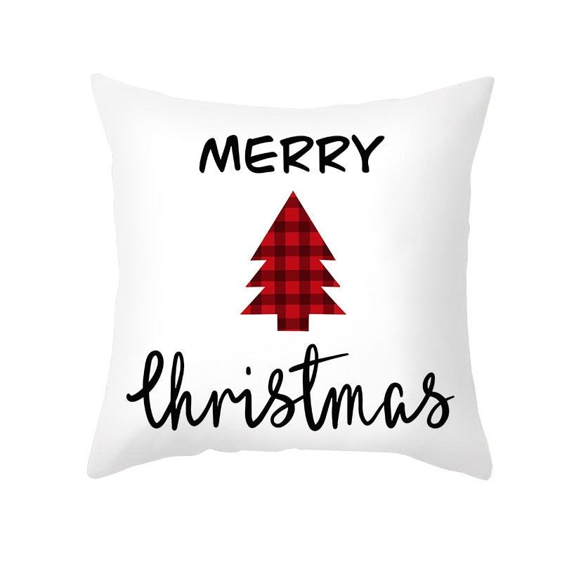 45cm Merry Christmas Cushion Cover Pillowcase