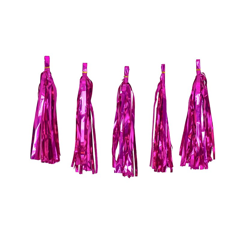 Balloon accessories paper tassel ribbon decoration
