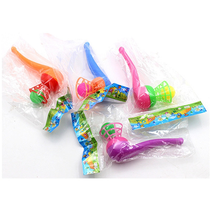 Pipe Ball Party Gifts Colorful Magic Blowing Pipe