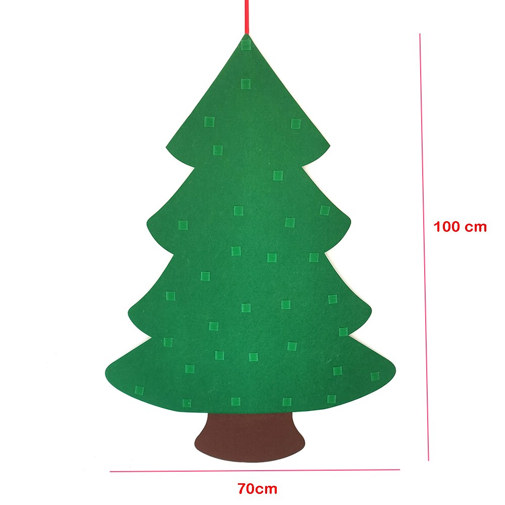 LED Kids DIY Felt Christmas Tree Christmas