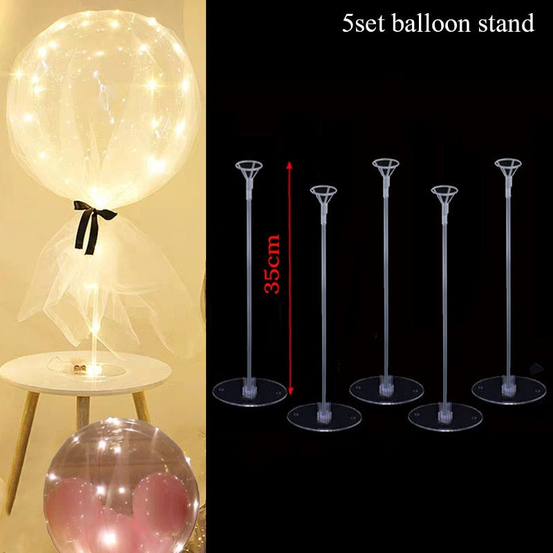 Clear Balloon Column Stand Arch Balloons Holder