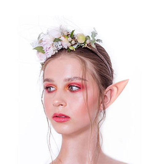 Silica Gel Elf Ears Cosplay Accessories Elf Ear Pixie Costume