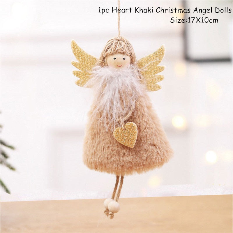 New Year Gifts Cute Angel Ski Dolls