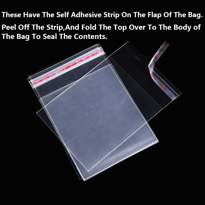 Transparent Small Self Adhesive Cellophane Bag