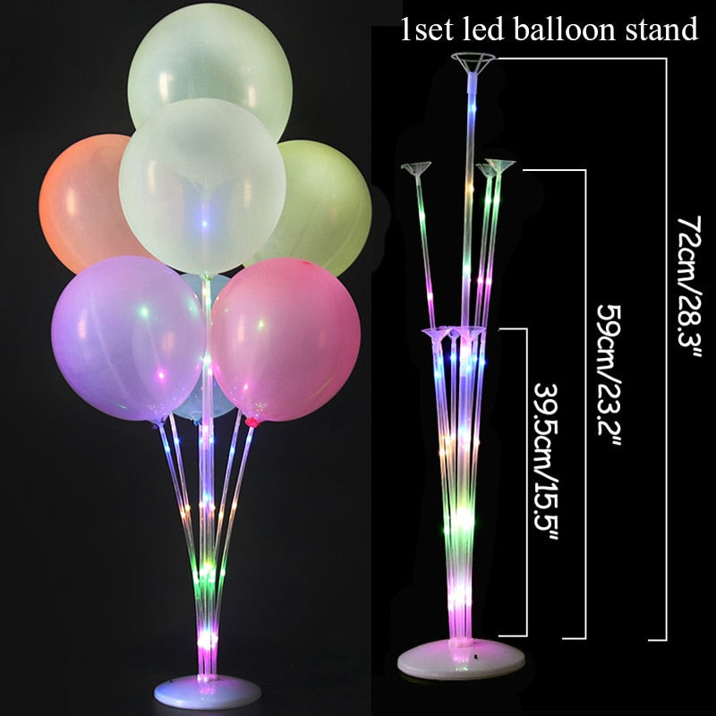 Round balloon stand arch balloons wreath ring