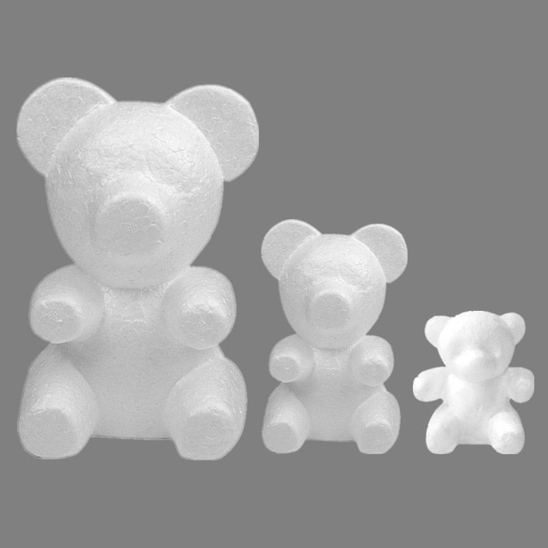 Valentine Day Cute Foam Bear Mold DIY Polystyrene