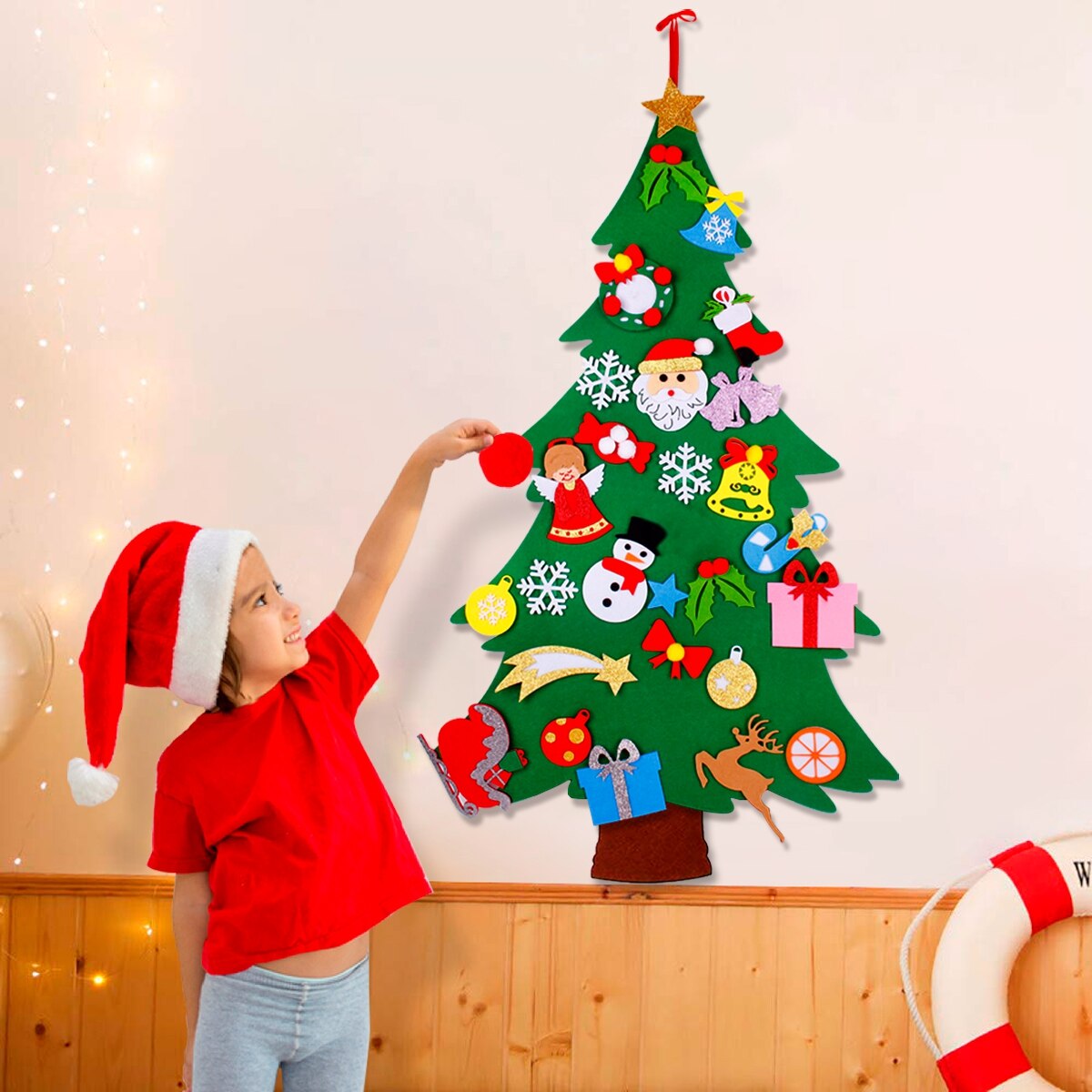 3D DIY Felt Christmas Tree Christmas Decorations