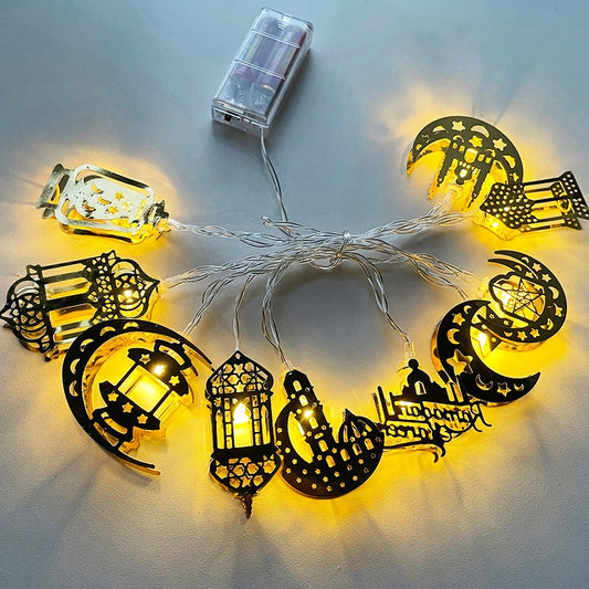 Ramadan Lights Decoration Moon Star Led String Lights