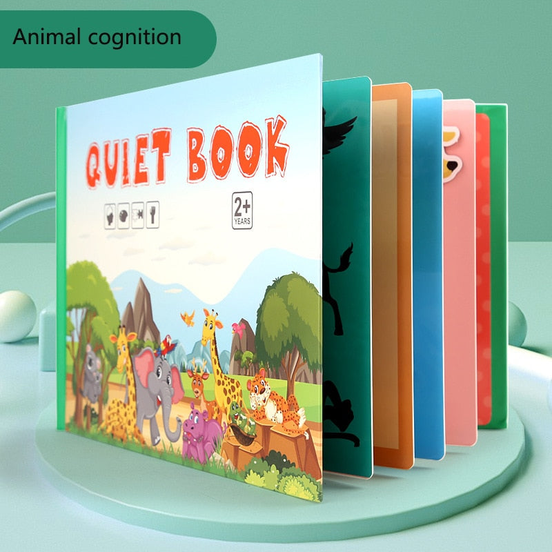 Educational Quiet Book Activity For Kids Christmas Gifts
