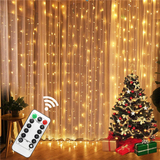 3M LED Curtain String Light Christmas Decorations