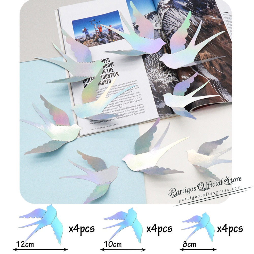 4D Hollow Butterfly Wall Sticker DIY Decoration