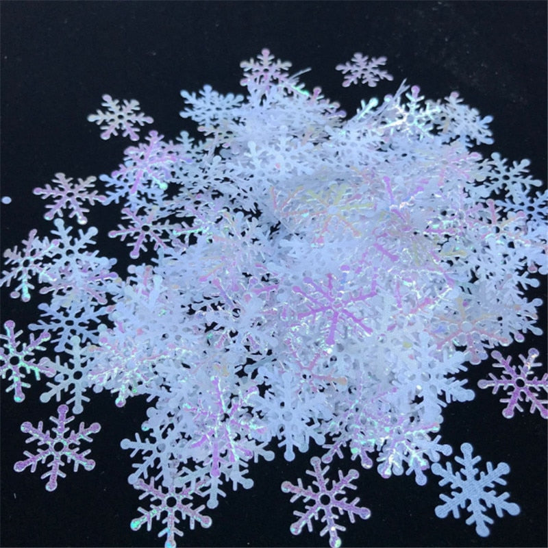 Artificial Snowflakes Decor Frozen Christmas Decorations