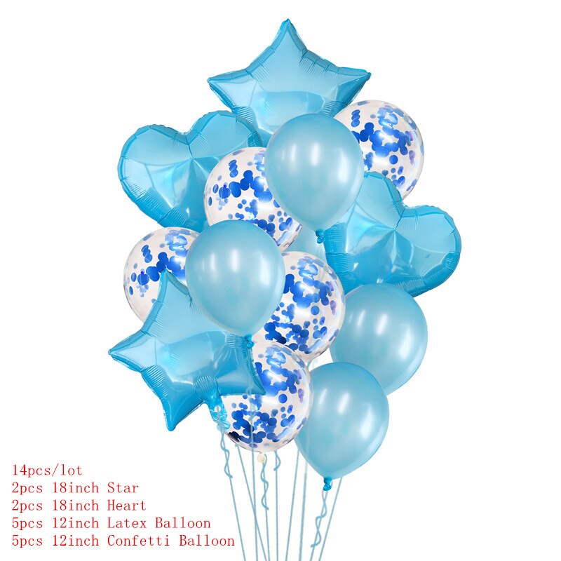 Happy Birthday Balloons Air Balls Stand Stick Balloon