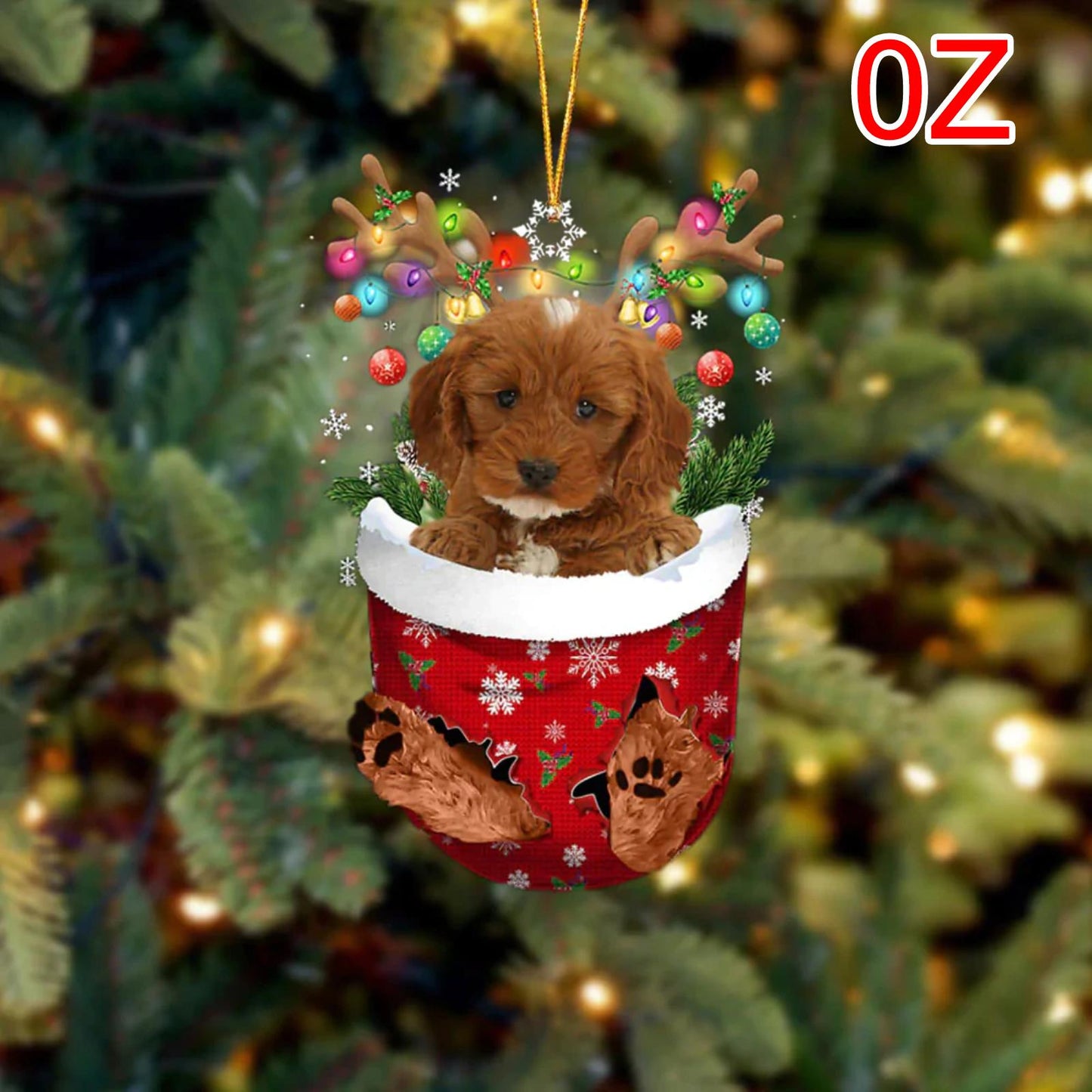 Christmas Ornaments Hanging Decoration Gift Product Dog