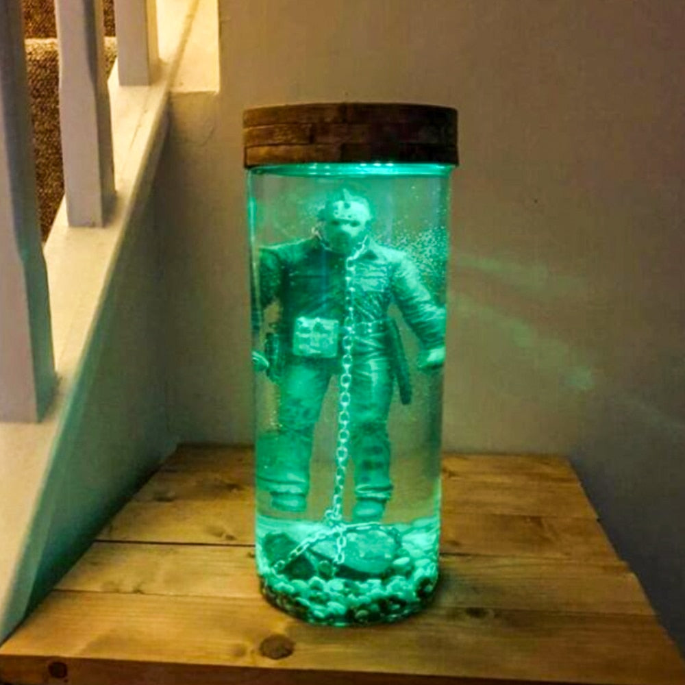 Jason Voorhees Lamp Friday The 13th Jason Lives Home Decorations Figurine