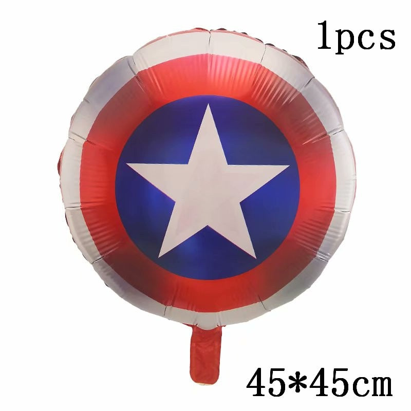 3D Marvel Big Spiderman Hero Foil Balloons Number