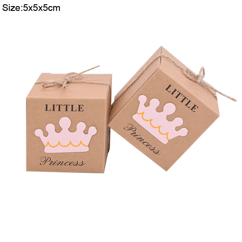 Travel Suitcase Candy Box Kraft Paper Gift Boxes