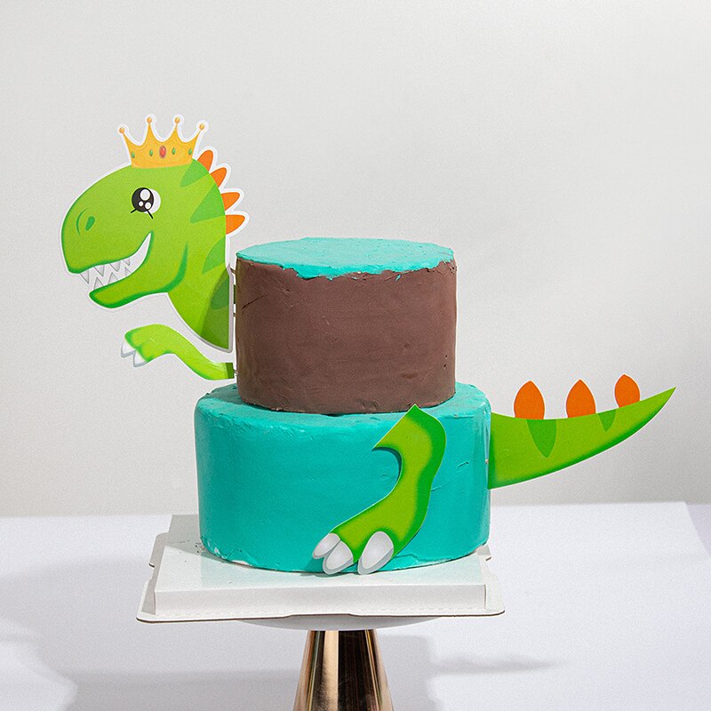 Wild Jungle Party Cake Topper Kids Birthday