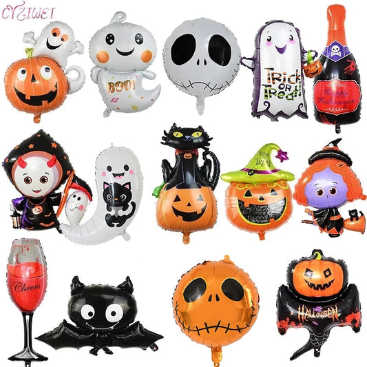 Halloween Pumpkin Ghost Balloons Decorations