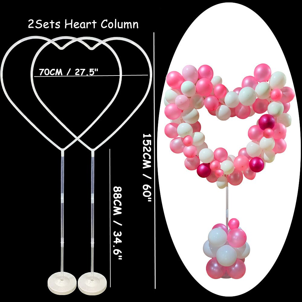 Tube Balloons Stand Column Balloon Garland Decoration