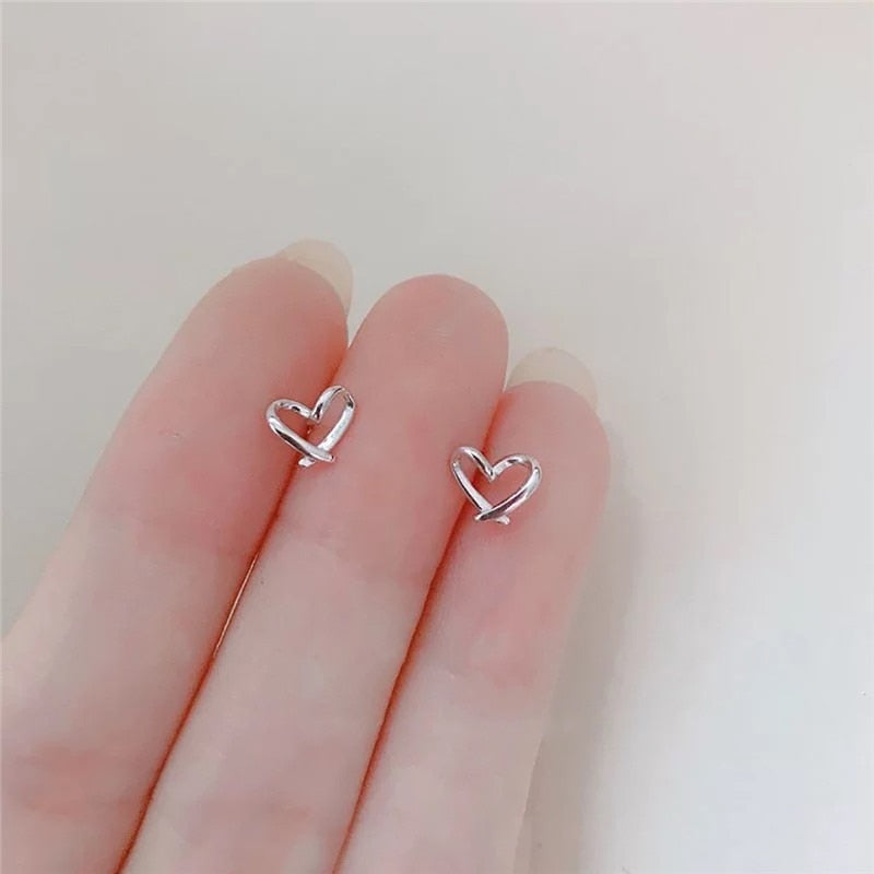 Vintage Heart Earring For Teen Jewelry Party Christmas