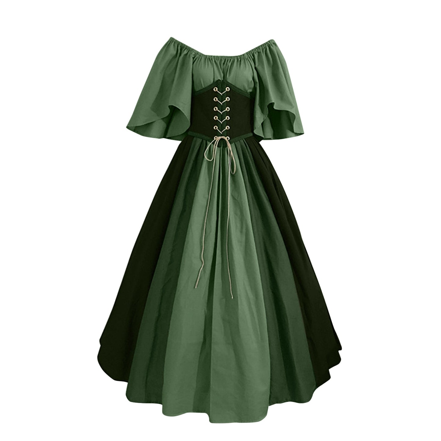 Palace Medieval Costume Women Christmas Dress Vintage