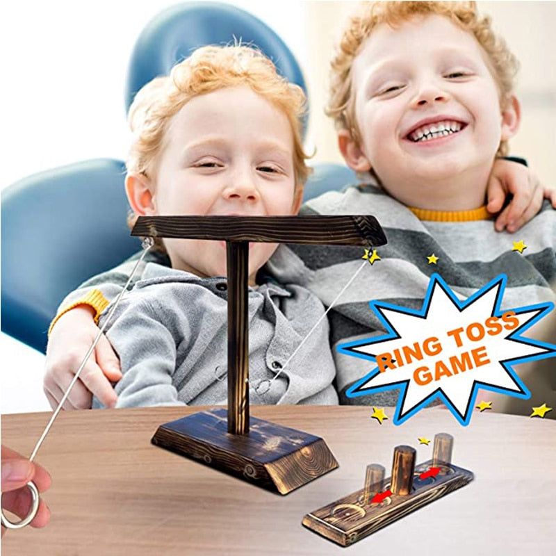 Ring Toss Games Party Fast-paced Handheld Board