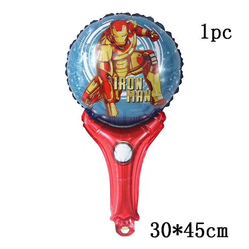 3D Marvel Big Spiderman Hero Foil Balloons Number